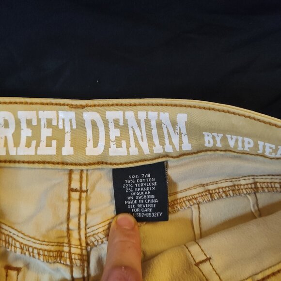 Street Denim Jeans Women Size 7/8 VIP Jeans - Picture 6 of 7